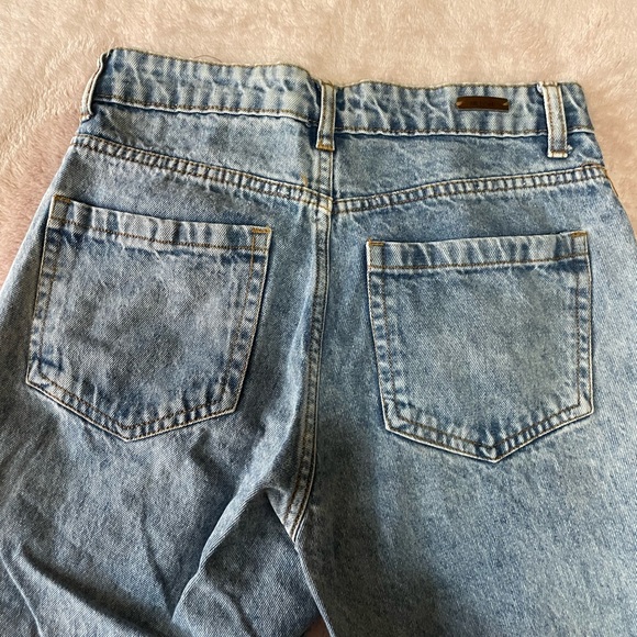 Mebon Women's Blue Flare & Wide Leg Jeans - Picture 4 of 6